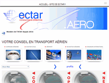 Tablet Screenshot of ectar.aero